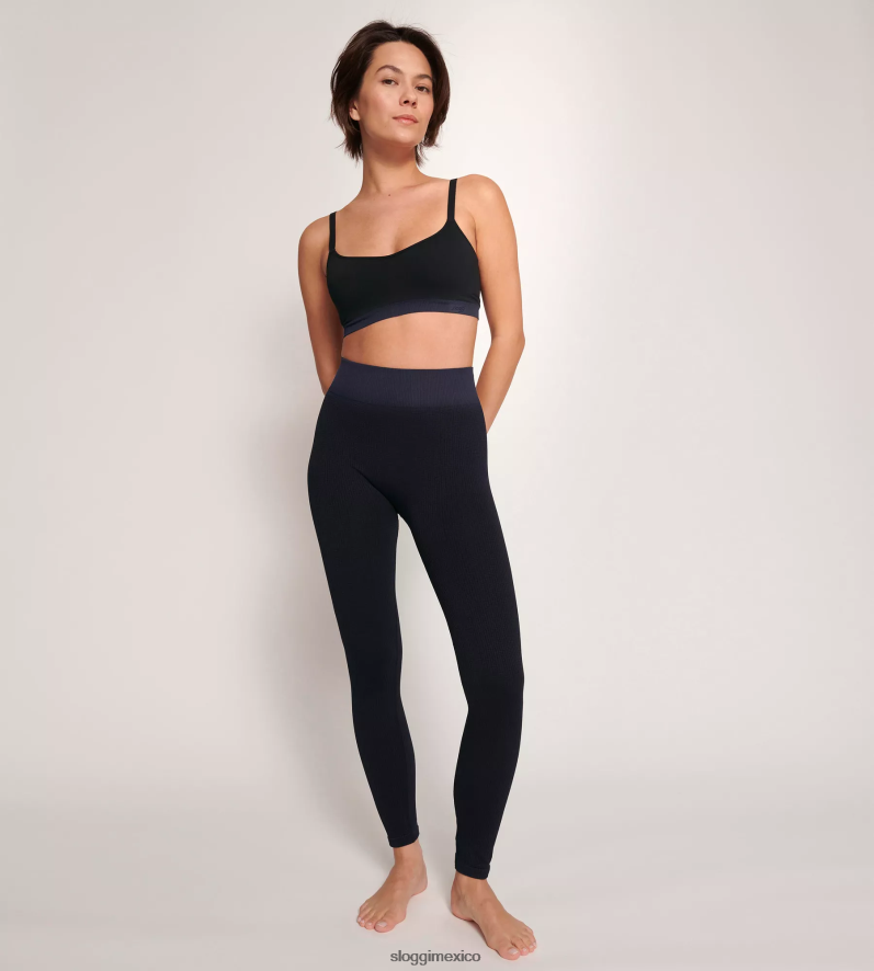 ropa de estar por casa | mx sloggi mujer leggings de aloe siempre infundido negro 220XJH273