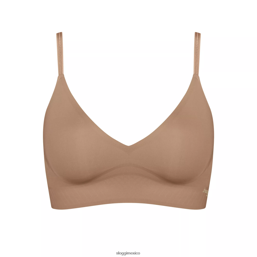 sujetadores | mx sloggi mujer bralette adaptado al cuerpo marrón nostálgico 220XJH138