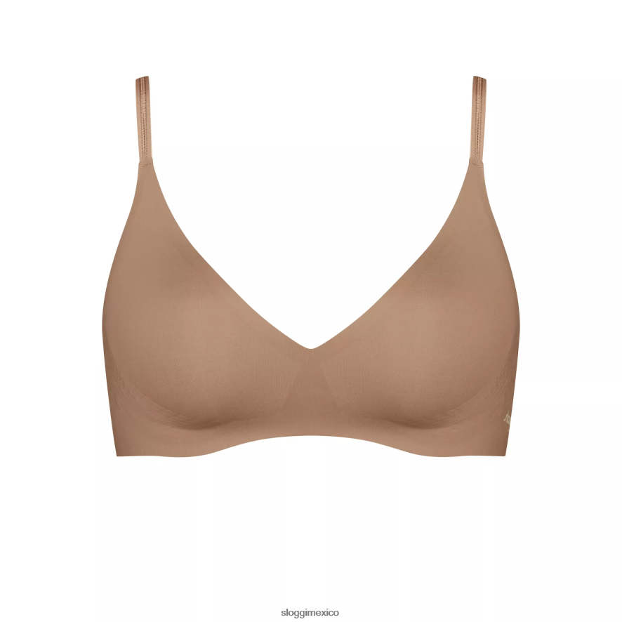 sujetadores | mx sloggi mujer bralette adaptado al cuerpo marrón nostálgico 220XJH234