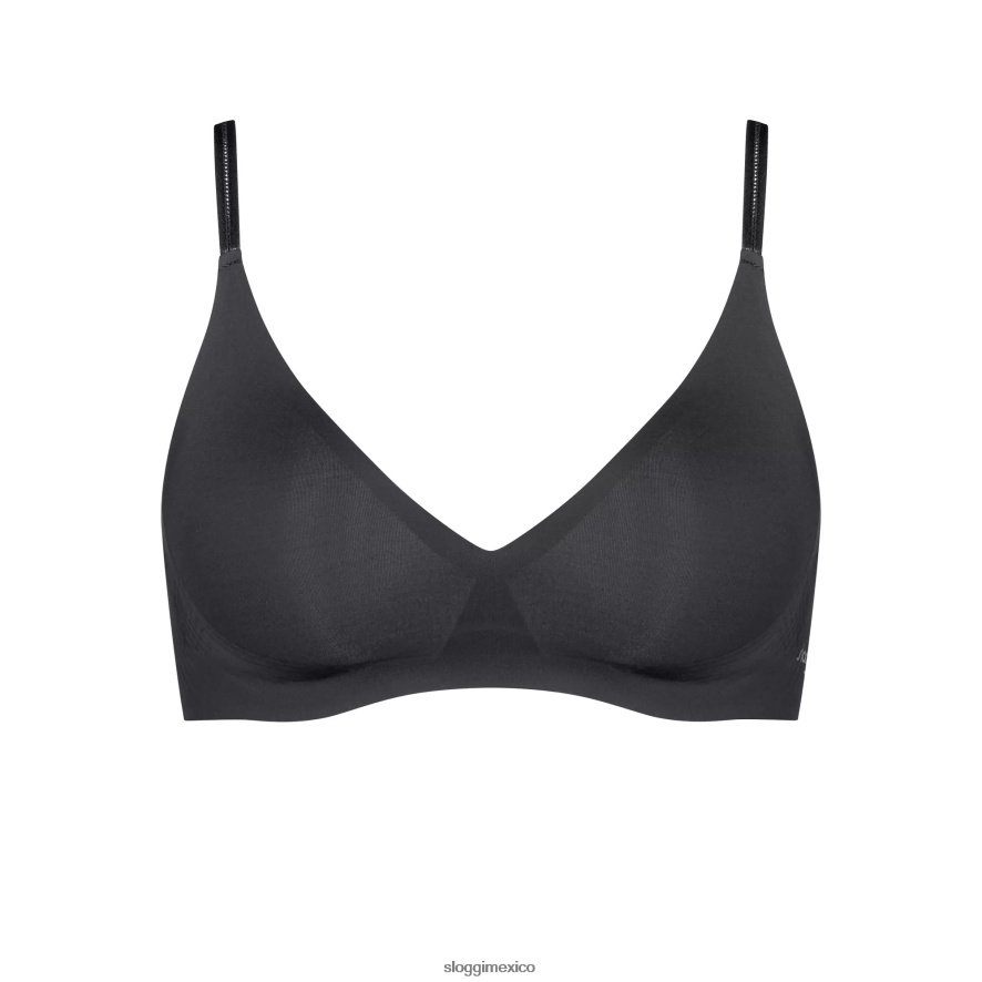 sujetadores | mx sloggi mujer bralette adaptado al cuerpo negro 220XJH268