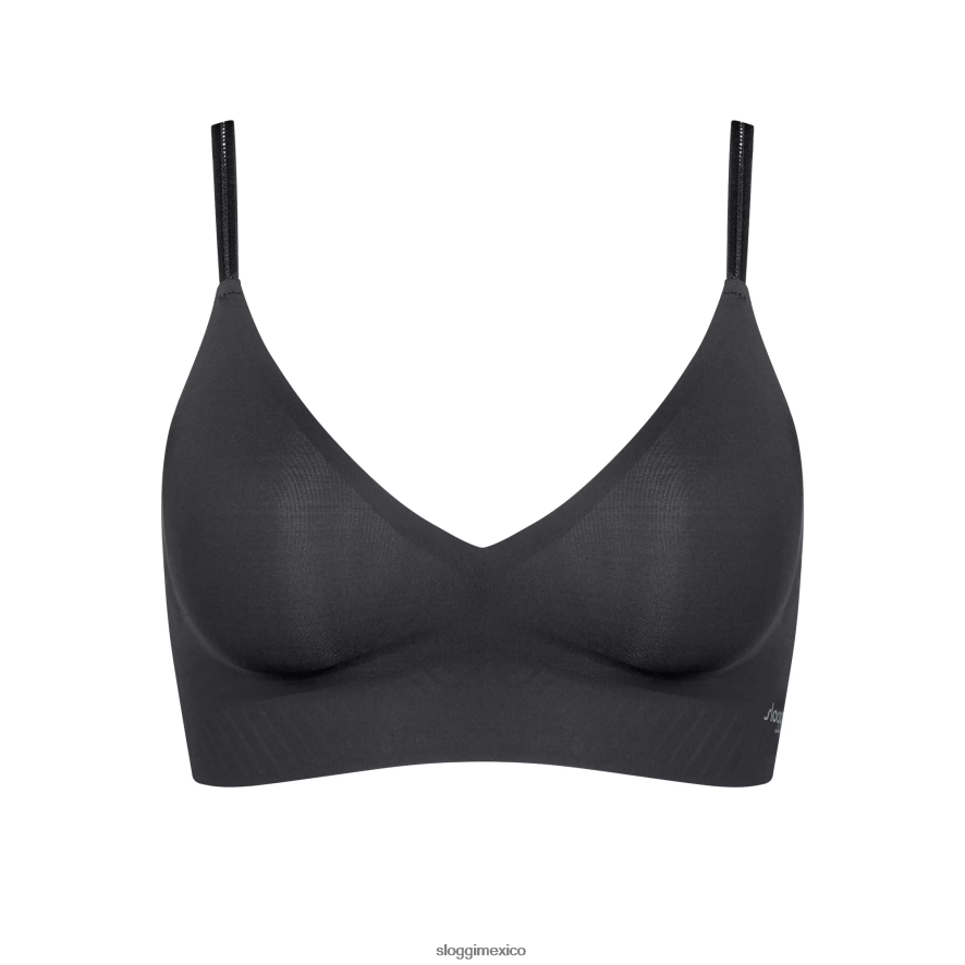 sujetadores | mx sloggi mujer bralette adaptado al cuerpo negro 220XJH278