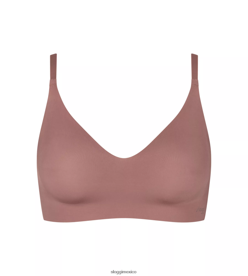 sujetadores | mx sloggi mujer bralette cero microfibra 2.0 cacao 220XJH515