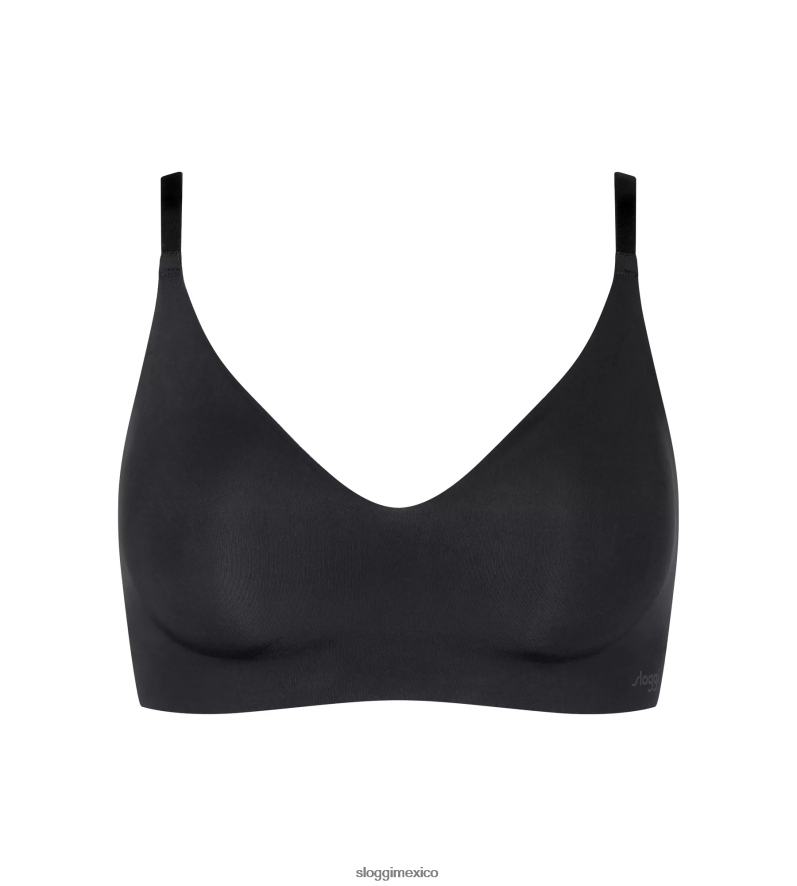 sujetadores | mx sloggi mujer bralette cero microfibra 2.0 negro 220XJH331