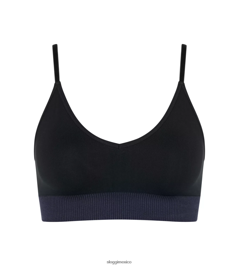 sujetadores | mx sloggi mujer bralette de aloe siempre infundido negro 220XJH264