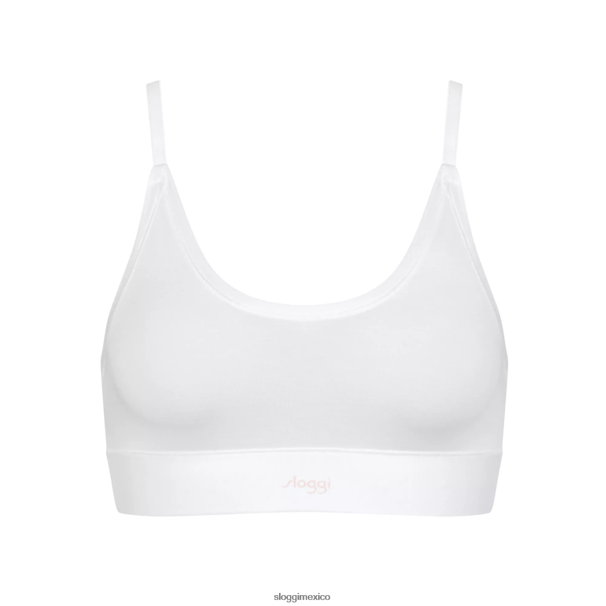sujetadores | mx sloggi mujer bralette de encaje integral blanco 220XJH503
