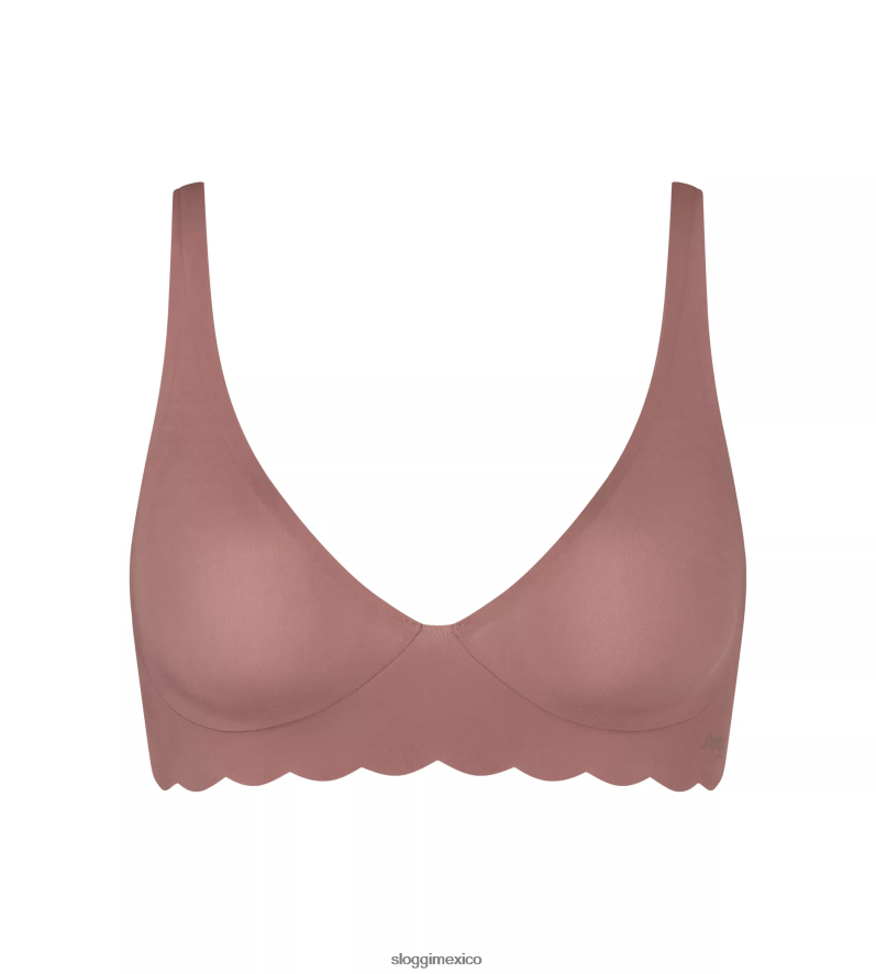 sujetadores | mx sloggi mujer bralette de microfibra cero cacao 220XJH488