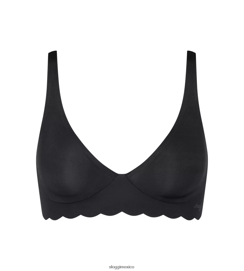 sujetadores | mx sloggi mujer bralette de microfibra cero negro 220XJH302