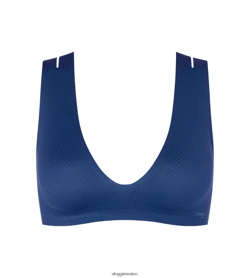 sujetadores | mx sloggi mujer bralette fluido de sensación cero zafiro azul 220XJH141
