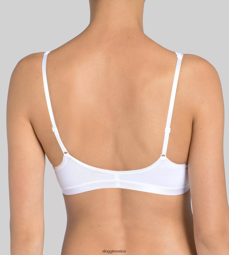 sujetadores | mx sloggi mujer bralette romántico blanco 220XJH200