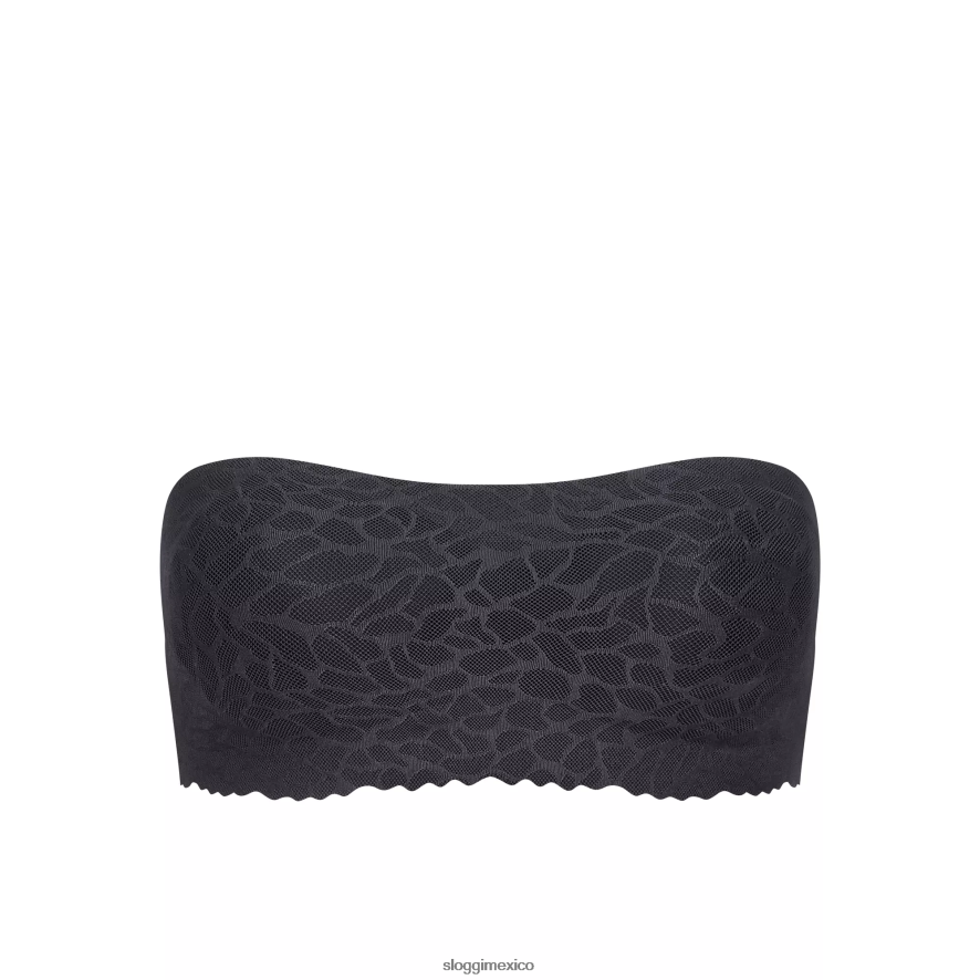 sujetadores | mx sloggi mujer sujetador bandeau de encaje zero Feel negro 220XJH655