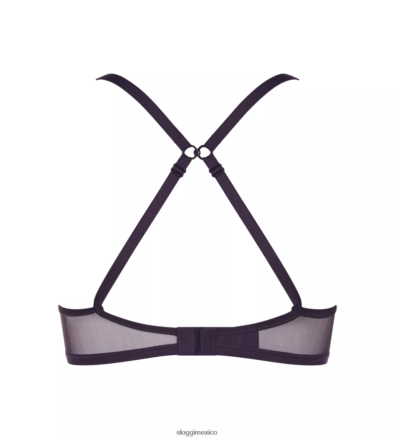 sujetadores | mx sloggi mujer sujetador push-up soft adapt arándano 220XJH118