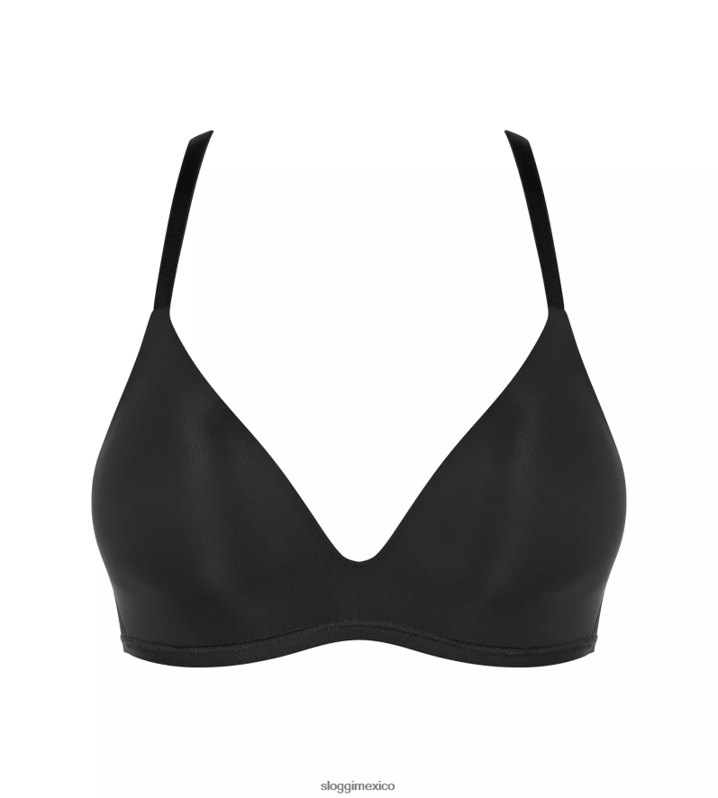 sujetadores | mx sloggi mujer sujetador push-up soft adapt negro 220XJH71
