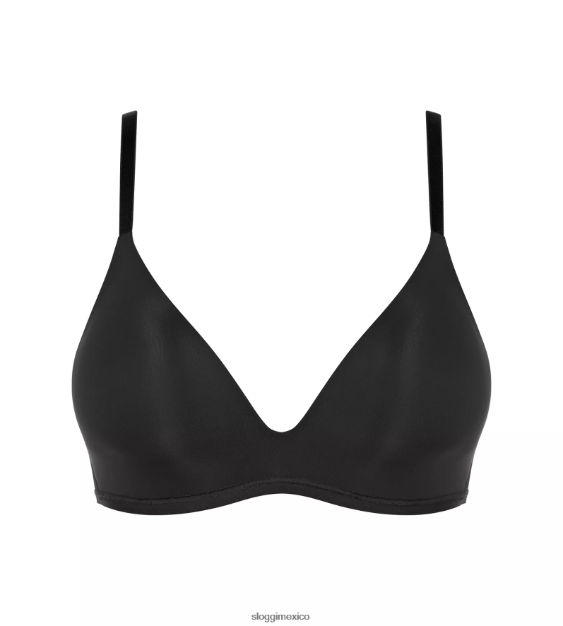 sujetadores | mx sloggi mujer sujetador push-up soft adapt negro 220XJH71