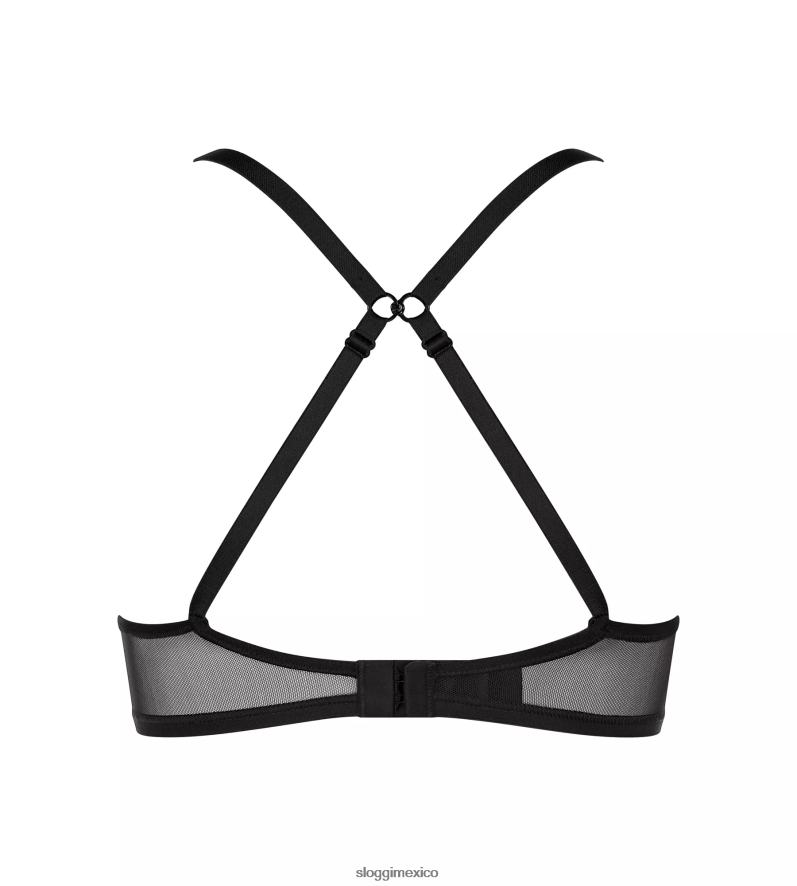 sujetadores | mx sloggi mujer sujetador push-up soft adapt negro 220XJH71