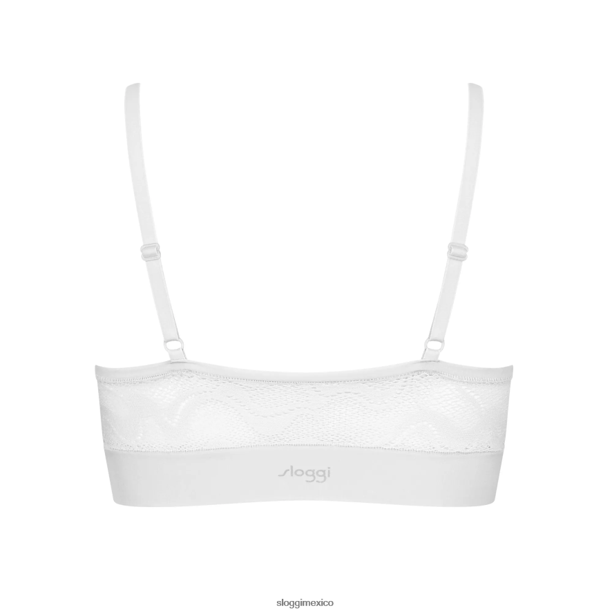 sujetadores | mx sloggi mujer sujetador con relleno de encaje go allround blanco 220XJH496