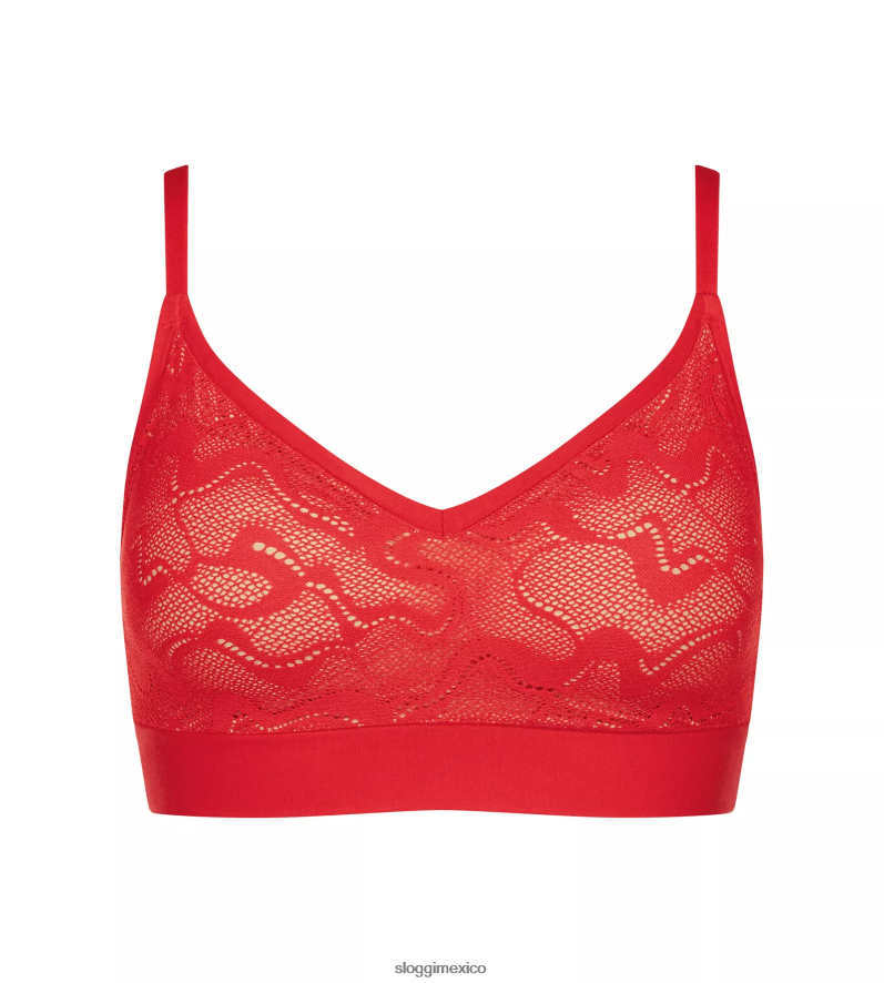 sujetadores | mx sloggi mujer sujetador con relleno de encaje go allround moda 220XJH526
