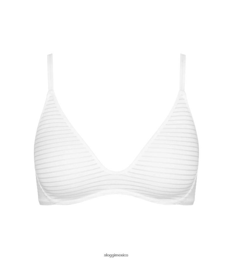 sujetadores | mx sloggi mujer sujetador con relleno everfresh plus blanco 220XJH412