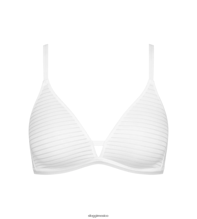 sujetadores | mx sloggi mujer sujetador con relleno everfresh plus blanco 220XJH544