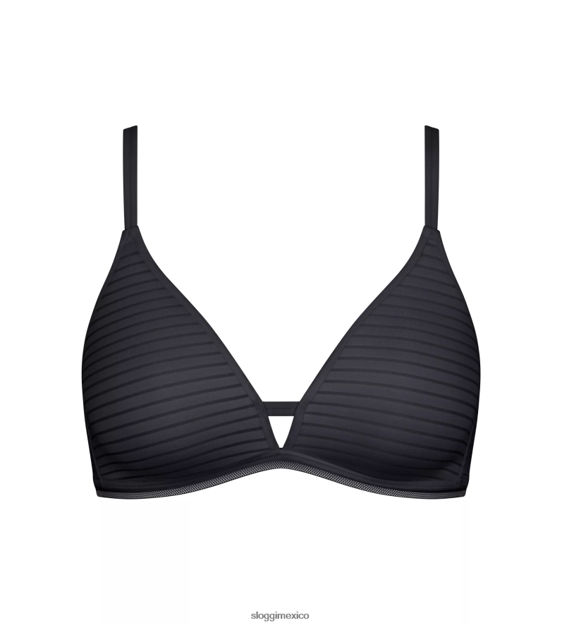 sujetadores | mx sloggi mujer sujetador con relleno everfresh plus negro 220XJH561