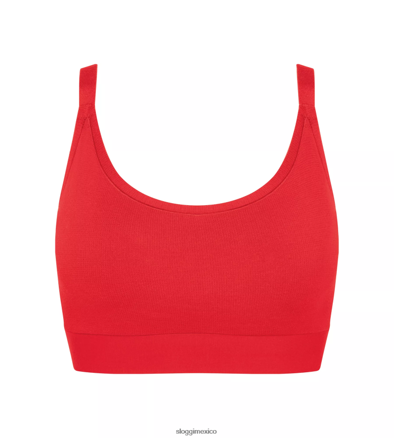 sujetadores | mx sloggi mujer sujetador con relleno ir allround Campari 220XJH323