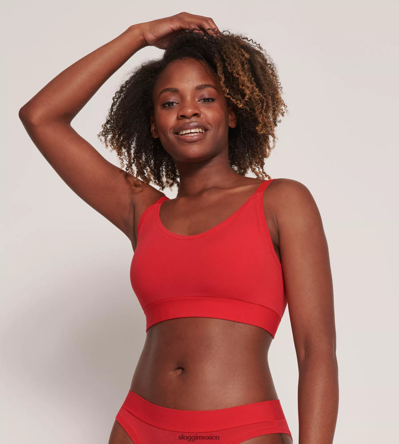 sujetadores | mx sloggi mujer sujetador con relleno ir allround Campari 220XJH323