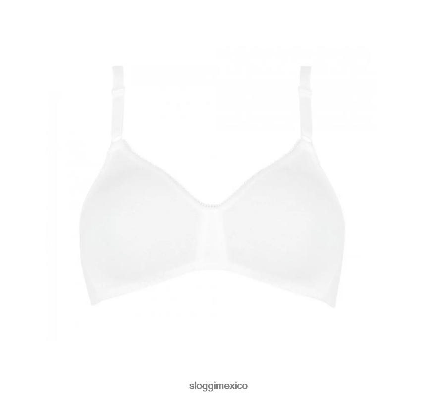 sujetadores | mx sloggi mujer sujetador basic+ sin aros blanco 220XJH181