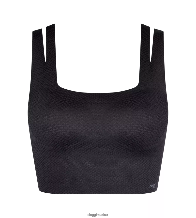 sujetadores | mx sloggi mujer parte superior de flujo cero sensación negro 220XJH282
