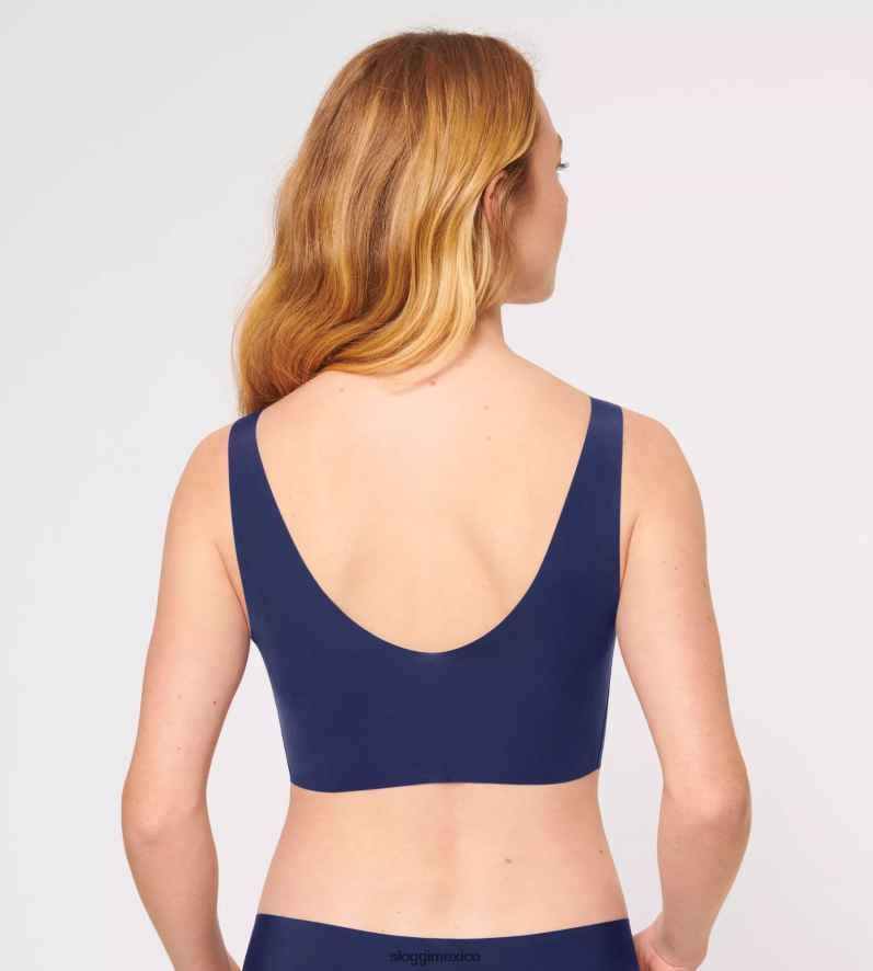 sujetadores | mx sloggi mujer parte superior sin sensación verdadera marina 220XJH66