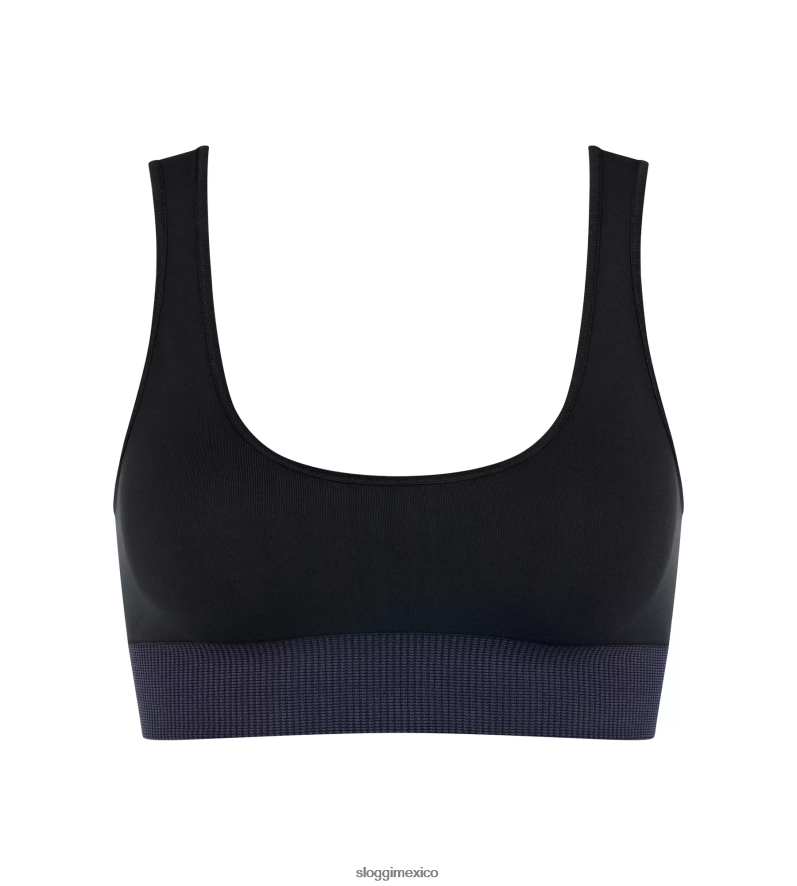 sujetadores | mx sloggi mujer sujetador con aloe siempre infundido negro 220XJH243