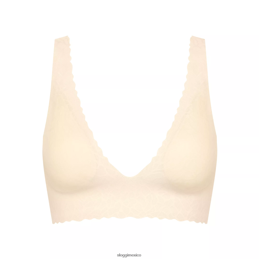 sujetadores | mx sloggi mujer top de encaje sin sensación angora 220XJH321