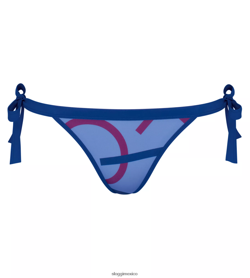 trajes de baño mx sloggi mujer braga de bikini brasileño Shore marina grande lila - combinación de luces 220XJH541