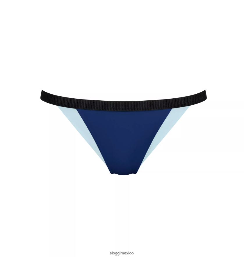 trajes de baño mx sloggi mujer braga de bikini brasileño acara azul orilla azul crepuscular 220XJH531